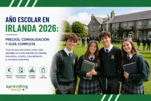 Curso escolar en Irlanda para niños y jóvenes